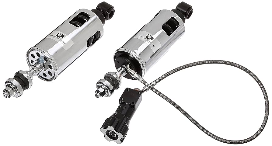 ハーレー　フルカバーサスPROGRESSIVE SUSPENSION Amazon.com: Progressive Suspension 422-4104C Chrome Shock